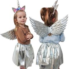Karnevalový kostým Jednorožec – sukýnka, čelenka (7)