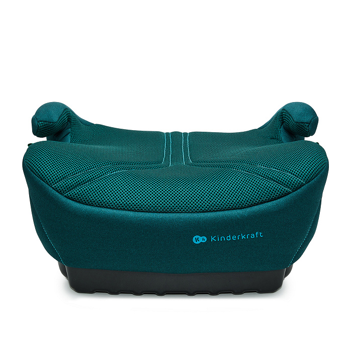 Dětský podsedák ISOFIX i-Size 125–150 cm – lehký, AIR FLOW, zelený