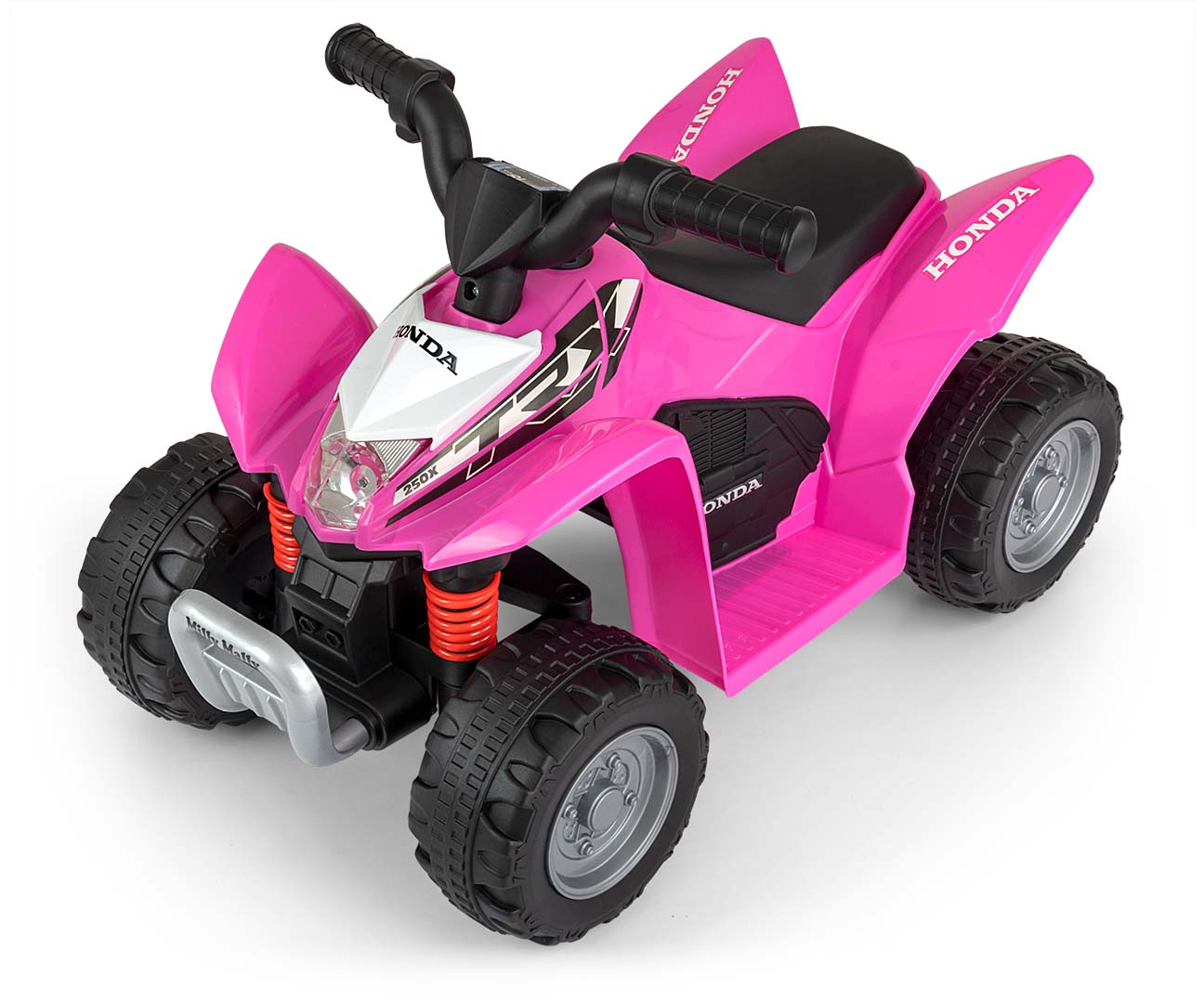 Honda TRX 250X – dětská elektrická čtyřkolka 6V s akumulátorem - růžová