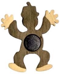 2Kids Toys Dřevěná magnetka velká Opice (3)