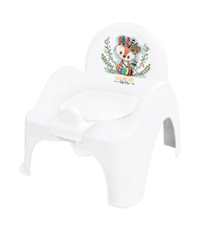 Tega Baby Nočník/židlička Liška - bílý