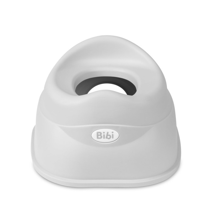 Dětský nočník Bibi s vyjímatelnou vložkou – ergonomický, protiskluzový - šedý