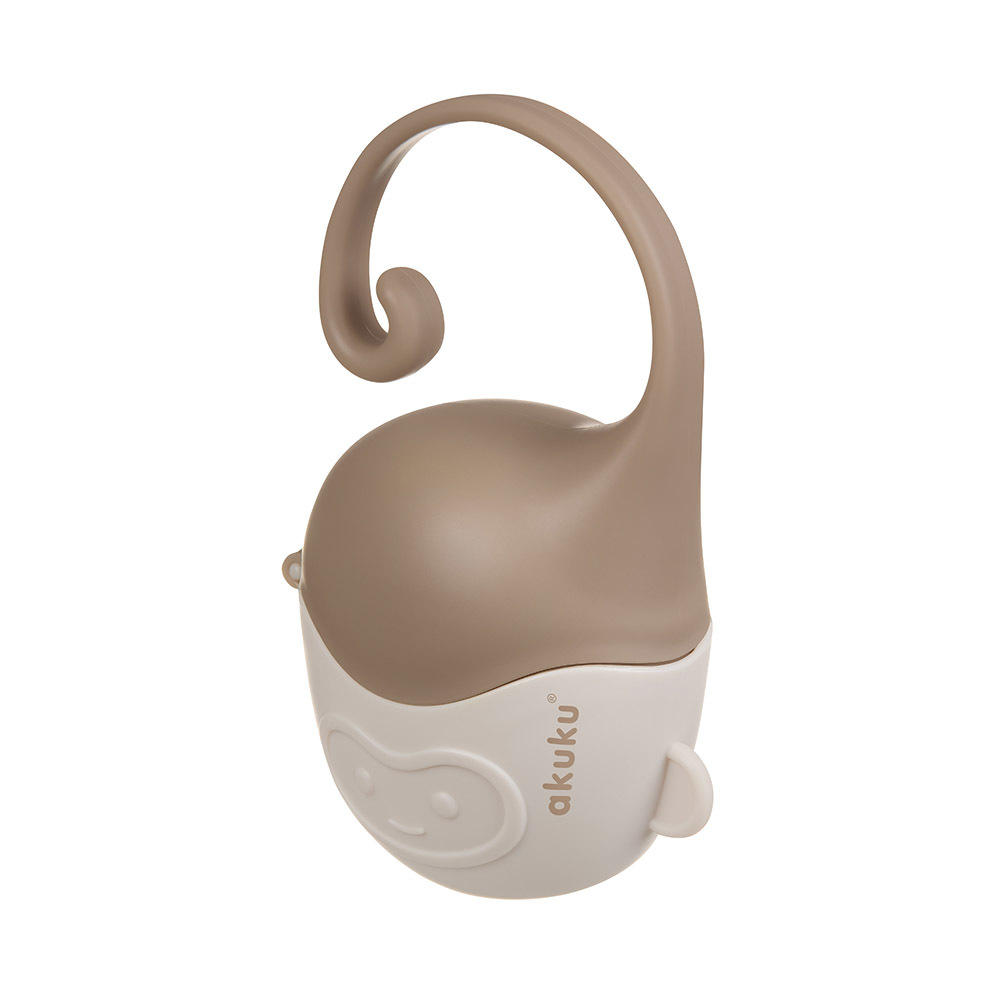 Box na dudlík Opička, hnědá