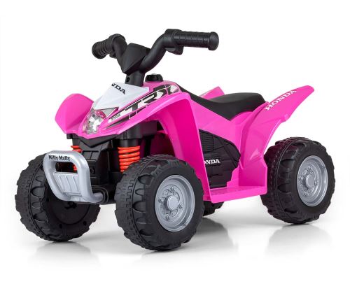 Honda TRX 250X – dětská elektrická čtyřkolka 6V s akumulátorem - růžová