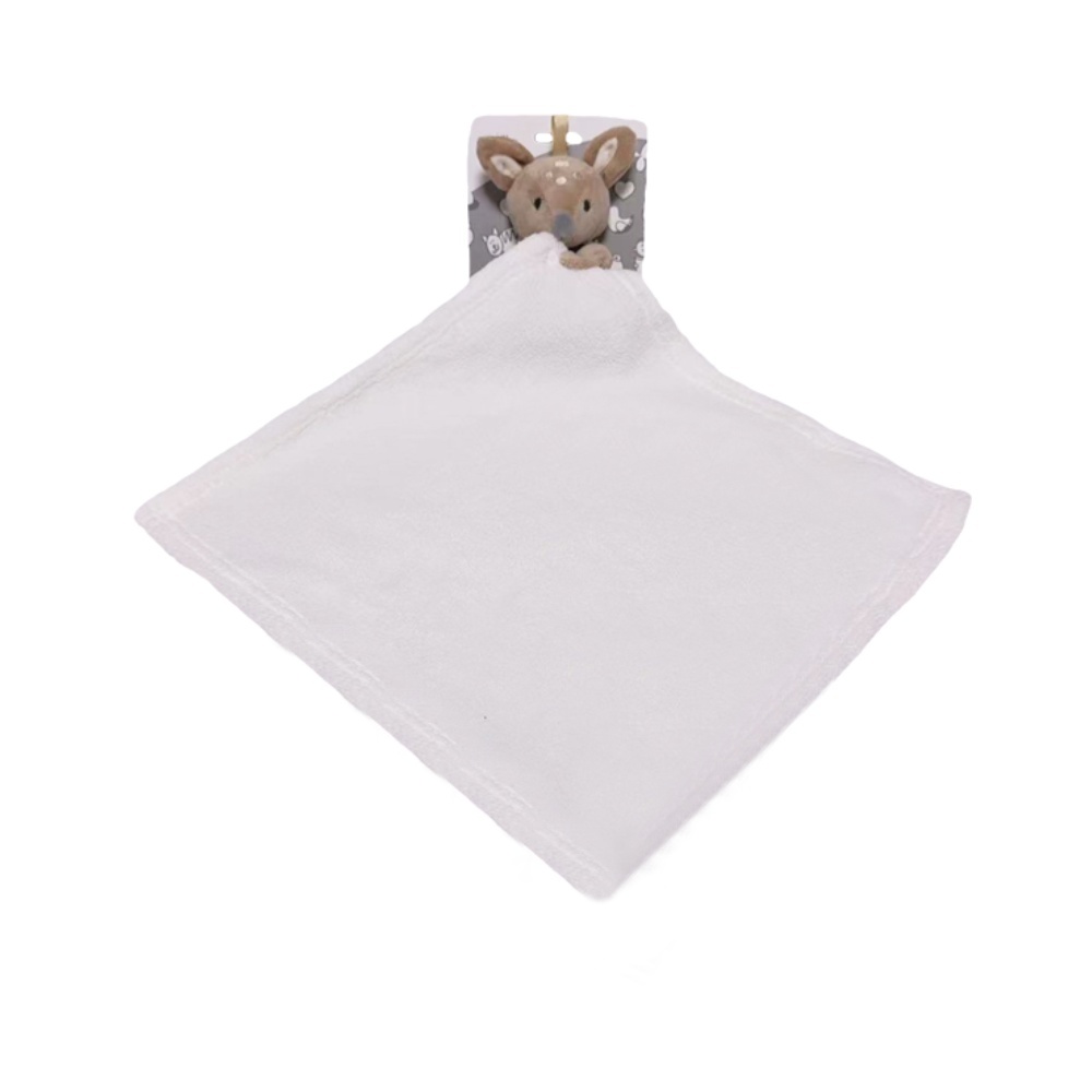 Baby Ručník s hračkou Srnka, 35x35cm