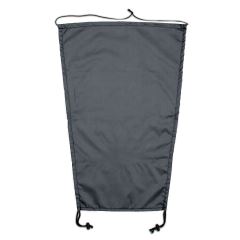 Sluneční clona na kočárek s UV filtrem, 72 cm, grafitová (6)