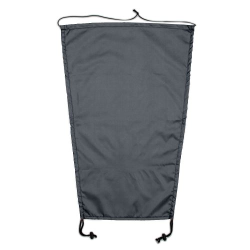 Sluneční clona na kočárek s UV filtrem, 72 cm, grafitová (6)