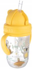 Canpol babies Nevylévací hrníček se slámkou a závažím Exotic Koala - žlutý, 270 ml (2)