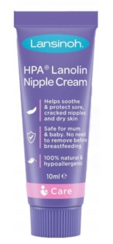Krém s lanolínem na bradavky Lansinoh, 10 ml