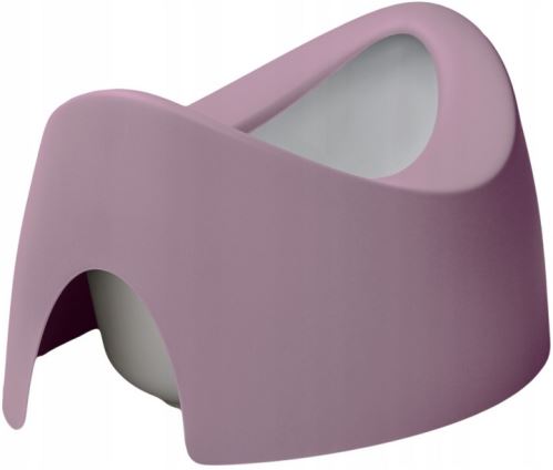 Oboustranný, ergonomický nočník Teggi, růžový