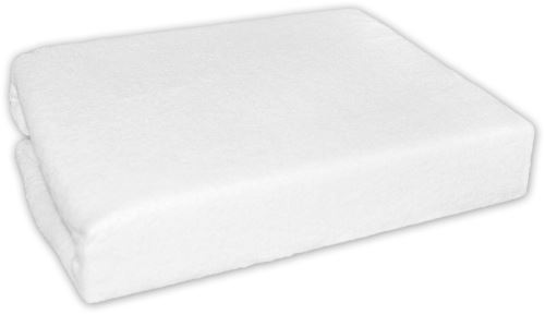 Baby Nellys Jersey prostěradlo do postýlky 120x60 cm - broskové