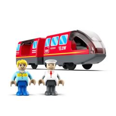2Kids Toys Elektrický městský vlak červený (1)