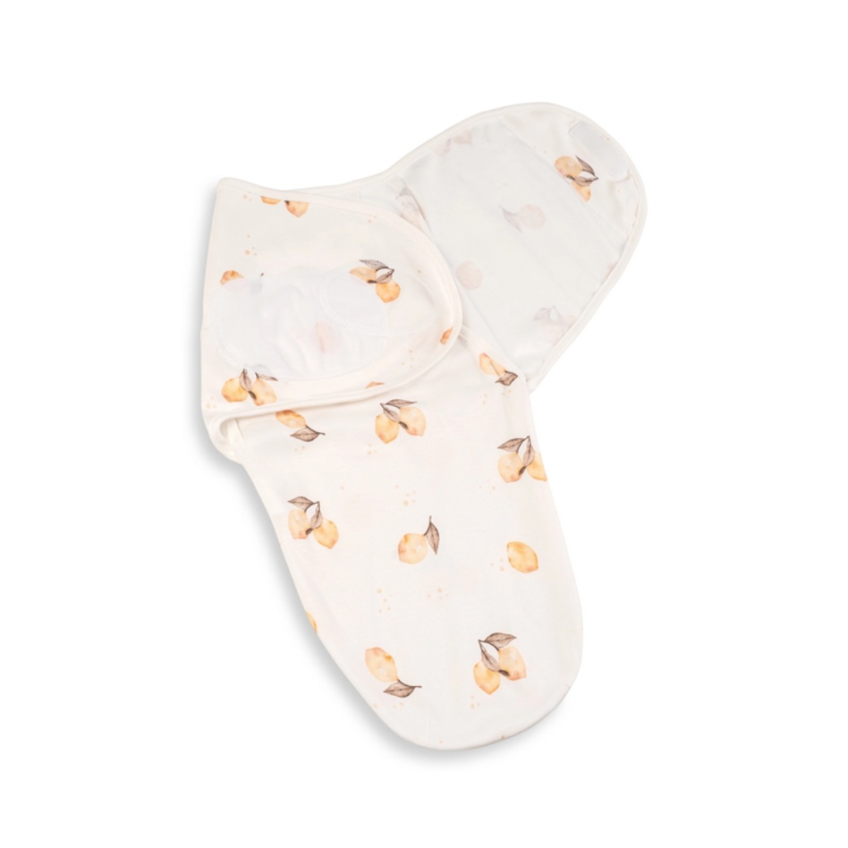 Bavlněný zavinovací vak, zavinovačka Premium Lemon, krémový