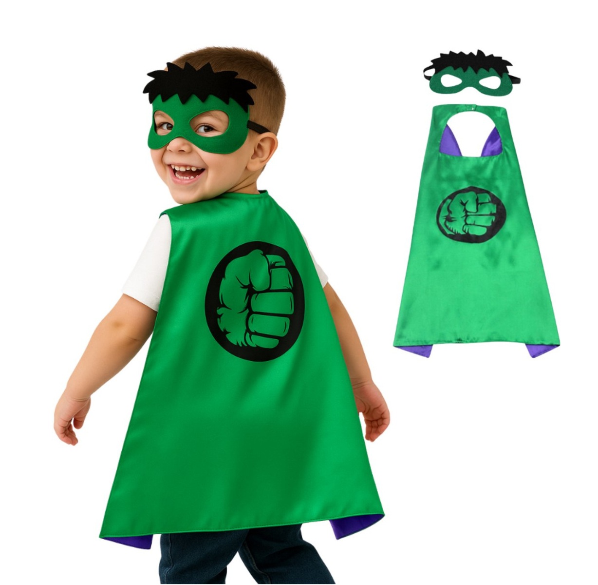 Dětský karnevalový převlek Avengers Hulk Fist 2v1