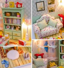 2Kids Toys miniatura domečku Rodinná síň (3)