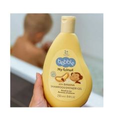 Dětský šampón a sprchový gel 2v1 Banán - 250ml (1)