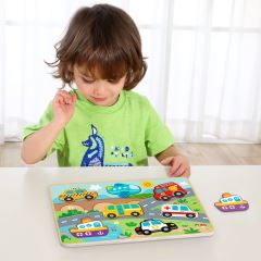 Vkládací puzzle Doprava, 8 dílků (2)