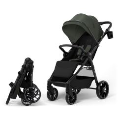 Kinderkraft GRANDE 2 – sportovní kočárek s velkými koly, CLICK&amp;FOLD, do 22 kg