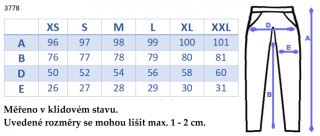 Be MaaMaa Moderní těhotenské tepláky s odnimatelným pásem - granát (2)