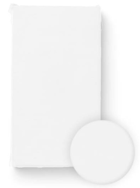 Prostěradlo do postýlky, bavlna, bílé, 120 x 60 cm