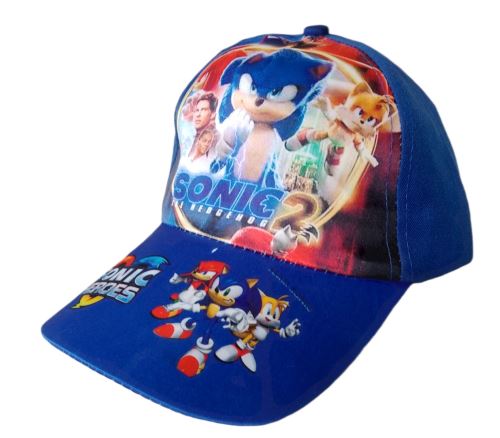 Dětská kšiltovka Ježek Sonic s potiskem M/L (596711)