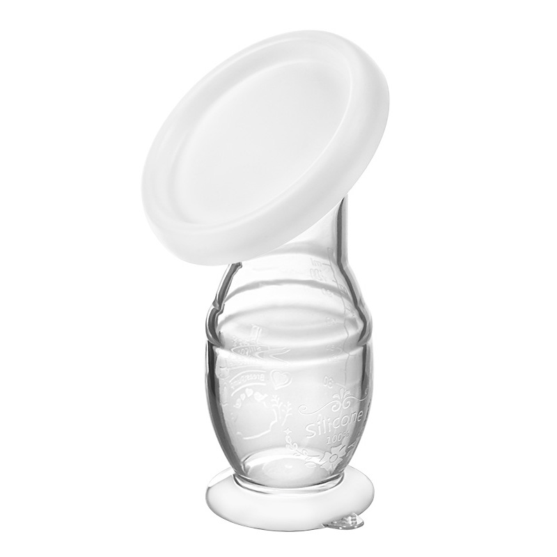 Kolektor, ruční odsávačka mléka, silikonová Akuku, 100ml