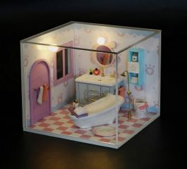 2Kids Toys miniatura domečku Útulná koupelna (1)