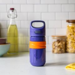 Dětský bidon Tommee Tippee Flip Top nekapající 500 ml, 18m+, fialový (2)