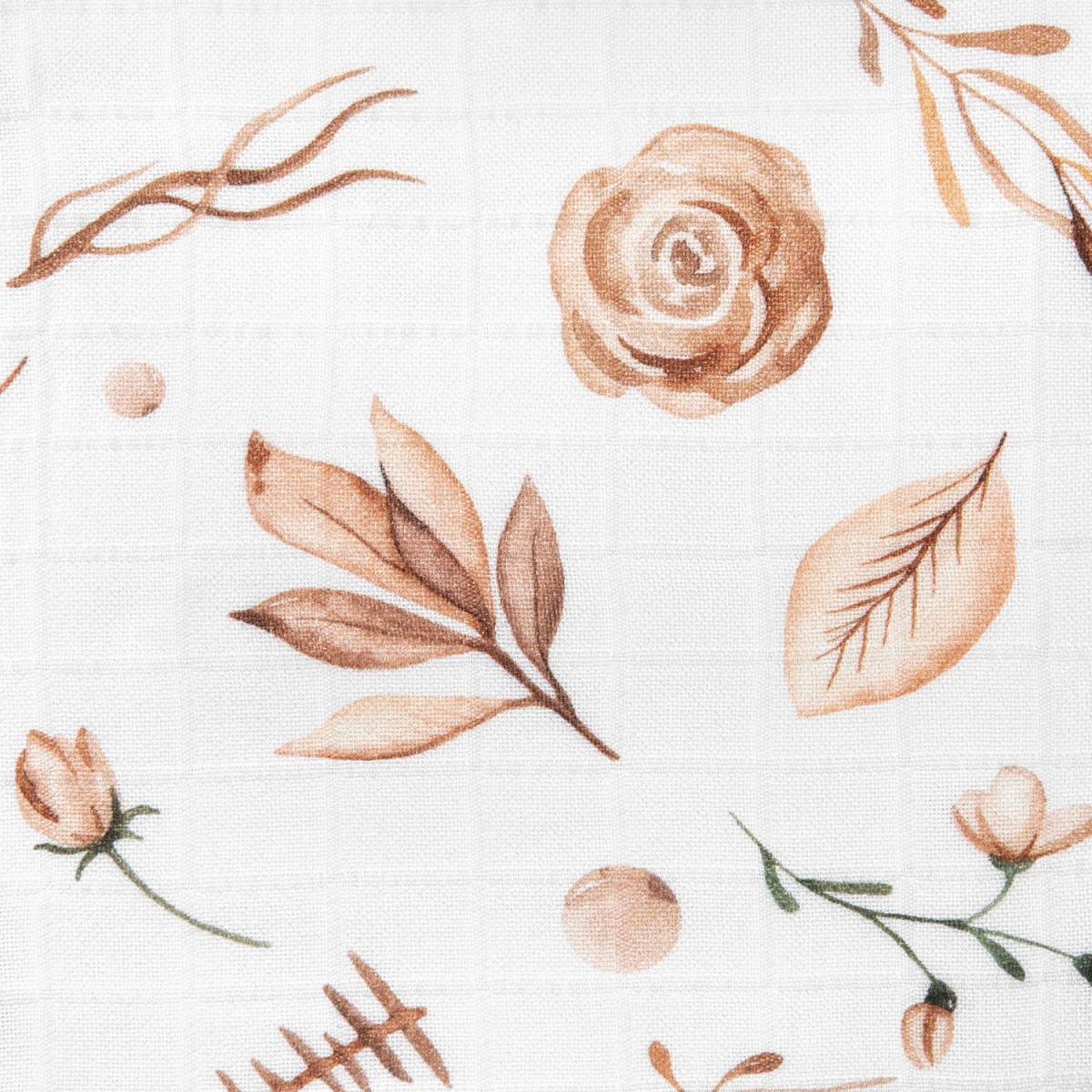 Luxusní osuška, plenka 120x120cm, bambusová, Boho