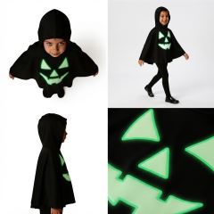 Dětský karnevalový převlek Black Halloween Scary Pumpkin (6)