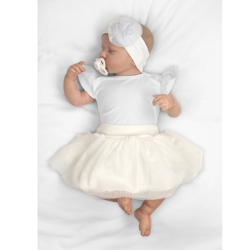 Tutu suknička NICOL PŘÁTELÉ - BIO bavlna - smetanová