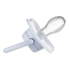 Canpol Babies Dudlík silikonový symetrický 0–6m Newborn Baby – modrý (1)