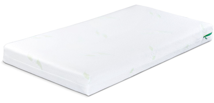 Dětská matrace aloe kokos,pěna,kokos, Aloe LUXE - 120x60x11cm