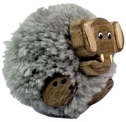 2Kids Toys Dřevěná magnetka velká pompon Slon (3)