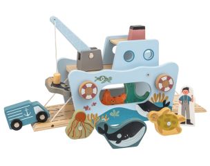 2Kids Toys Magnetická hračka Rybářská loď (3)