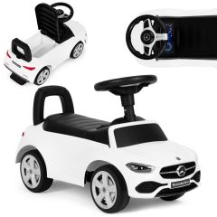 Odrážedlo auto s interaktivním volantem a zvuky bílé Odrážedlo auto s interaktivním volantem a zvuky bílé