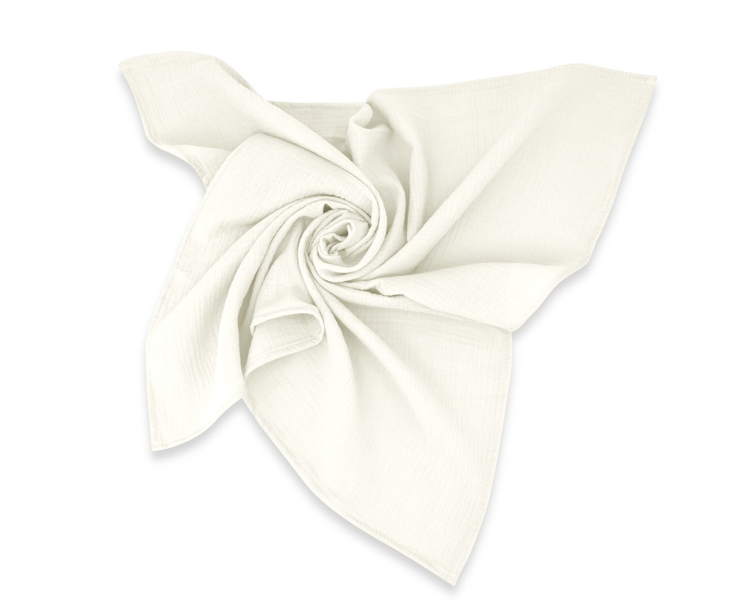 Mušelínové pleny Nature, 80x80 cm, šedá, smetanová - 2ks