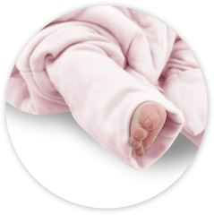 Teplý spací vak se zahrnovacími nohavičkami, Soft Hand Made, pudrově růžový, vel. M (7)