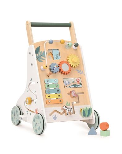 Dřevěné chodítko Montessori Džungle – Lelin