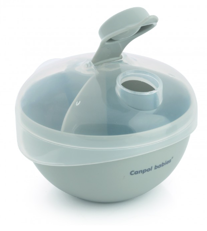 Canpol babies Zásobník na sušené mléko - šedý