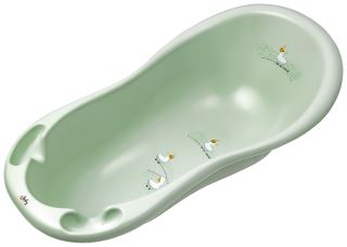 Dětská vanička MALTEX 100 cm – velká vanička pro miminka a malé děti, Lama, zelená (1)