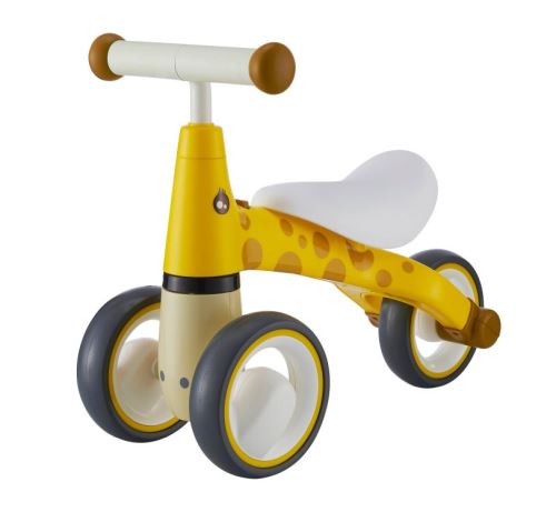 Odrážedlo/tříkolka Eco Toys, Žirafka  - žlutá (5)
