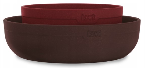 Lovi Sada misek Tamarillo- 2 ks, červená, hnědá