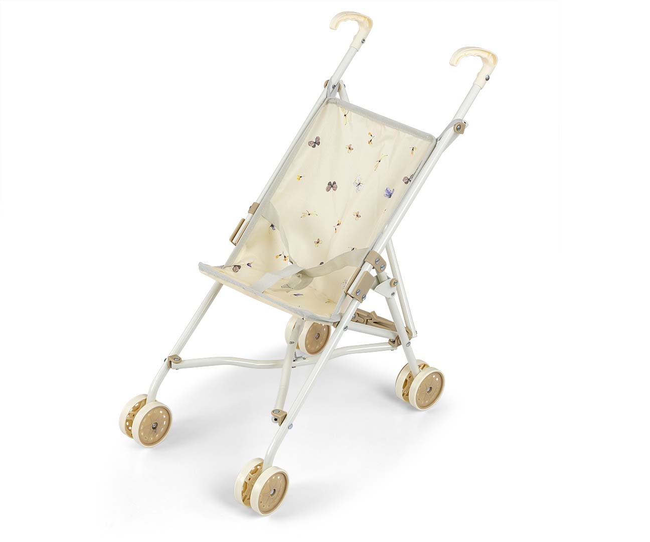 Kočárek pro panenky Milly Mally Julia – skládací golfky, lehký, pro panenky do 50 cm