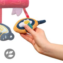 Závěsná edukační hračka Small Cook - červená, BabyOno (2)