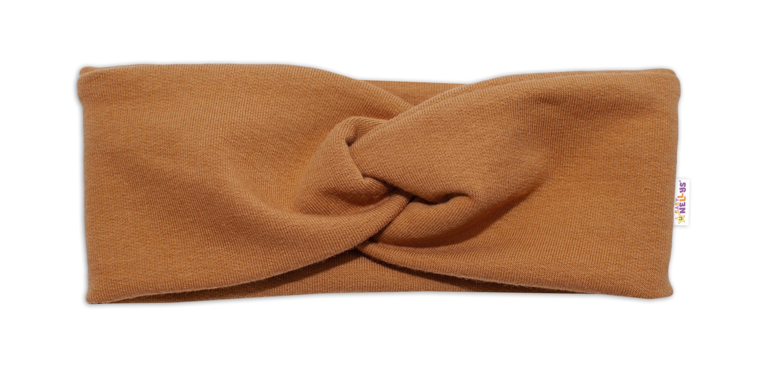 BABY NELLYS Dětské čelenky Gepard, sada 2 kusů - hnědá, gepard, vel. 92/98