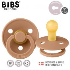 Kaučukový dudlík BIBS, 0-6 m, sv. hnědý (2)
