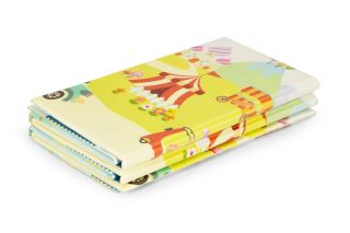 Skládací hrací podložka pro děti - Happy animals (4)