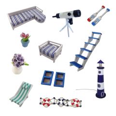 2Kids Toys miniatura domečku U Modrého pobřeží (1)