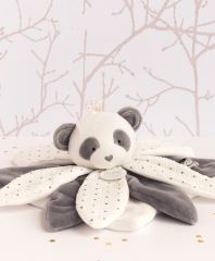 Doudou Dárková sada - plyšový muchláček panda 26 cm (8)